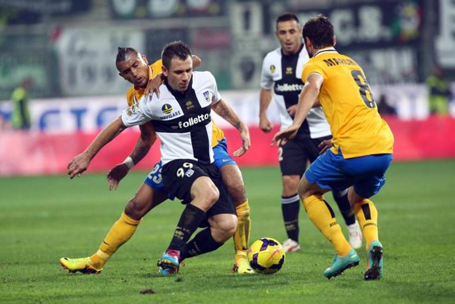 Antonio Cassano:  10 partite da titolare, 4 gol all&#39;attivo con la maglia del Parma.   